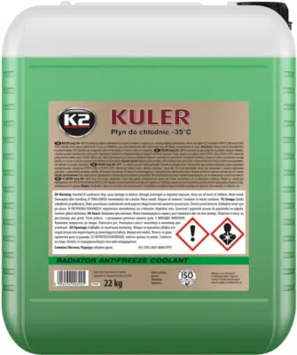 Rashladna tekućina Kuler zelena -35°C 20kg K2 W406Z