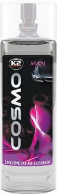 Miris za auto u raspršivaču Cosmo Man 50ml display K2 V204D