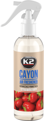 Osvježivač zraka u spreju Cayon Jagoda 250ml K2 M117S