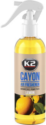Osvježivač zraka u spreju Cayon Limun 250ml K2 M117L