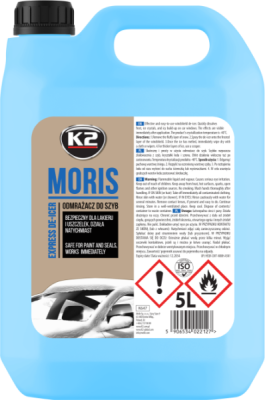 Odmrzivač stakala Moris -40°C 5L K2 K647