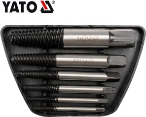 Set izvijača slomljenih vijaka 6 kom YATO YT-0590