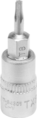 Nasadni ključ s bitom TORX 1/4" T8 L37 mm YATO YT-04301