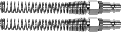 Brza spojka muška za crijevo 6x10 mm 2 kom YATO YT-24103