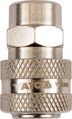 Brza spojka ženska s unutarnjim navojem 1/4" YATO YT-2393