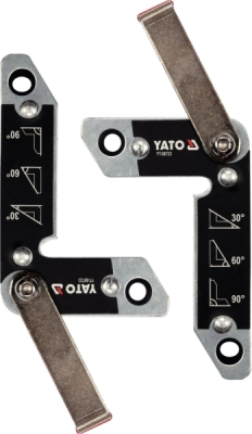 Magnetski kutnik za zavarivanje 2 kom, 32 kg, 30/60/90° YATO YT-08723