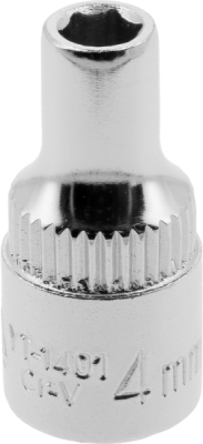 Nasadni ključ 1/4" 4 mm 6-kutni, kratki YATO YT-1401