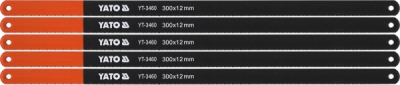 List pile za metal 300/12 mm 5 kom YATO YT-3460