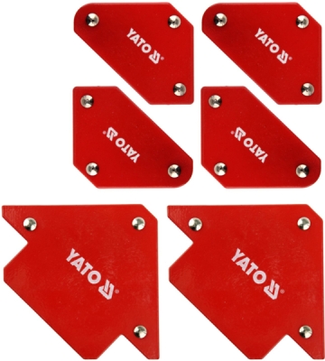Set magnetskih kutnika za zavarivanje 6 kom YATO YT-08678