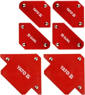 Set magnetskih kutnika za zavarivanje 6 kom YATO YT-08678