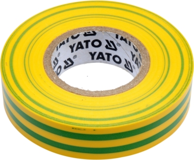 Izolirna traka 15 mm x 20 m žuto-zelena YATO YT-81593