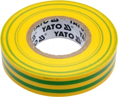 Izolirna traka 15 mm x 20 m žuto-zelena YATO YT-81593