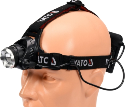 Čeona svjetiljka CREE XM-L2 10W 450 lm, 4xAA YATO YT-08591
