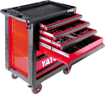 Servisna kolica sa 6 ladica i 177 kom alata YATO YT-5530