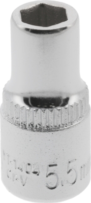 Nasadni ključ 1/4" 5,5 mm 6-kutni, kratki YATO YT-1404