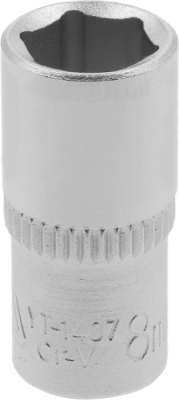Nasadni ključ 1/4" 8 mm 6-kutni, kratki YATO YT-1407