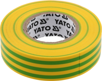 Izolirna traka 19 mm x 20 m žuto-zelena YATO YT-81655