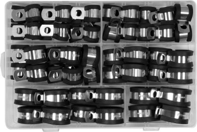 Set metalno-gumenih obujmica YATO YT-067834