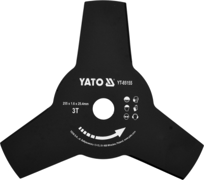 Disk za trimer 255 mm 25,4 mm YATO YT-85155