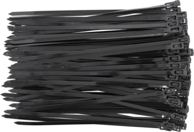 Plastične rastavljive vezice 4,8x200 mm 100 kom, crne YATO YT-70671