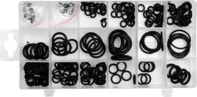 Set gumenih O-prstenova 225 kom, 18 vrsta, otporni na gorivo, ulje, kemikalije i visoke temperature YATO YT-06877