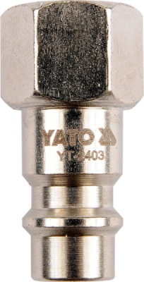 Ženska spojka s unutarnjim navojem 1/4" YATO YT-2403