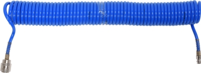 Spiralno PU crijevo s brzom spojkom 5,5x8 mm 10 m do 1,2 MPa YATO YT-24202