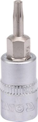 Nasadni ključ s bitom TORX 1/4" T10 L37 mm YATO YT-04302
