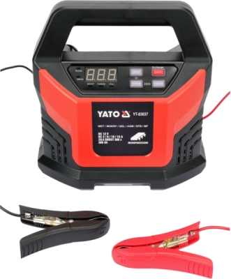 Elektronski punjač akumulatora 12V 2/6/10/15/20A YATO YT-83037
