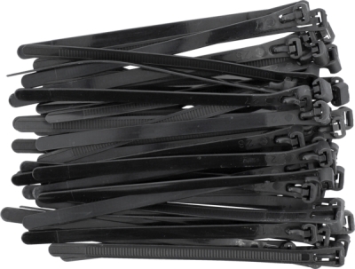 Plastične rastavljive vezice 7,6x150 mm 50 kom, crne YATO YT-70672
