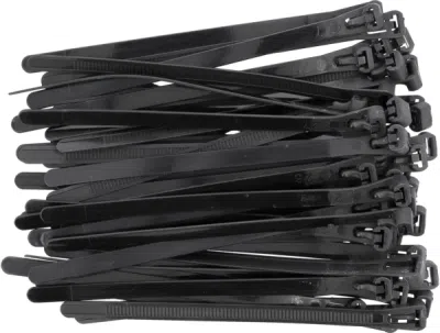 Plastične rastavljive vezice 7,6x150 mm 50 kom, crne YATO YT-70672