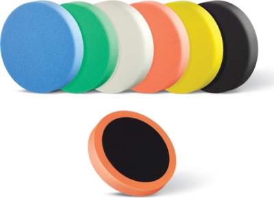 Spužva za poliranje 150 mm na čičak (debljina 2,5 cm) srednje meka (žuta) BOLL 00301047