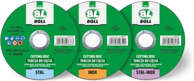 Rezna i brusna ploča 125 mm INOX 41-125×1,0 A60QBF BOLL 050121