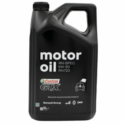 Ulje CASTROL GTX RN-Spec RENAULT ORGINAL RN720 5 L - (DCI motori EURO6d)