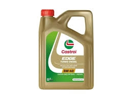 Ulje CASTROL EDGE TURBO DIESEL 5W40 4 L - (VW 505 01, MB 229.51, Ford WSS-M2C917-A)