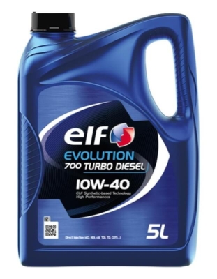 Ulje ELF EVOLUTION 700 TURBO DIESEL 10W40 5 L - (Za stare Diesele)