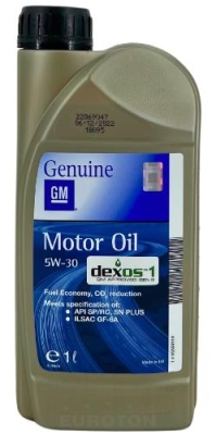 Ulje OPEL GM DEXOS1 GEN.3 1 L - (ILSAC GF-6A, GM DEXOS1 GEN3)