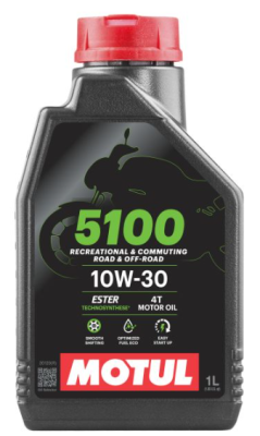 MOTUL 4T 5100 10W30 1L ULJE ZA MOTOCIKLE 104062