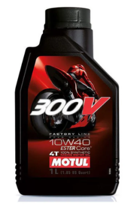 MOTUL 4T 300V TVORNIČKO ULJE 10W40 1L MOTOCIKLISTIČKO ULJE 104118
