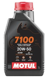 MOTUL 4T 7100 20W50 1L ULJE ZA MOTOCIKLE 104103