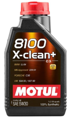 MOTUL 8100 X-CLEAN+ 5W30 1L 106376