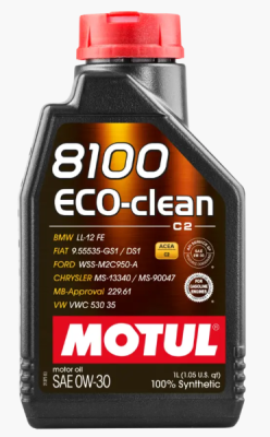 MOTUL 8100 ECO-CLEAN 0W30 1L 102888