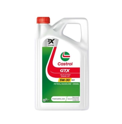 CASTROL GTX RN17 3X CLEAN 5W30 5 L (BLUE Dci, 0.9 Tce motori, 1.0 Sce motori, 1.3 Tce motori)