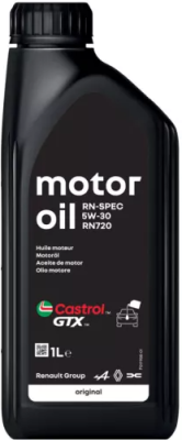 Ulje CASTROL GTX RN-Spec RENAULT ORGINAL RN720 1 L - (DCI motori EURO6d)