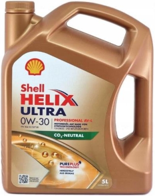 Ulje HELIX ULTRA PROFESSIONAL AV-L 0W30 5 L - (VW 504, VW 507, Porsche C30)