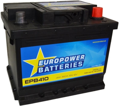 Starter akumolator EURO POWER BATTERIES 207X175X175 533385 - 41AH