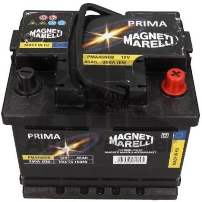 Starter akumolator MAGNETI MARELLI 45 AH/400A D+ PRIMA 207x175x190