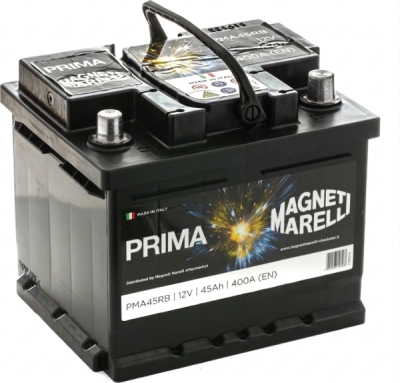Starter akumolator MAGNETI MARELLI 45 AH/400A D+ PRIMA 207x175x175 NISKI
