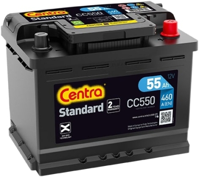 Starter akumolator CENTRA STANDARD 242X175X190 - 55 Ah