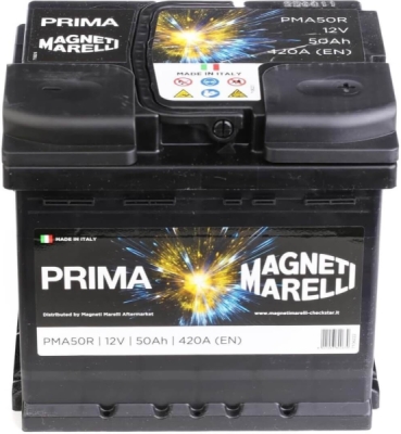 Starter akumolator MAGNETI MARELLI PRIMA 207X175X190 - 50 Ah